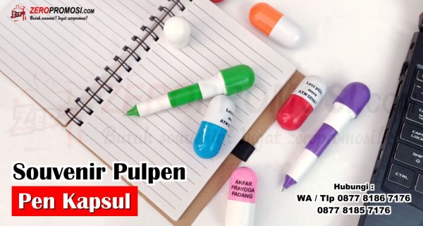Souvenir Kesehatan Pulpen Kapsul Pen Vitamin Alat Tulis Unik.jpg