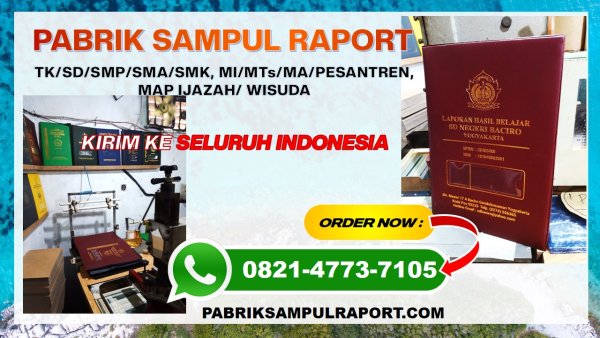 Pengrajin Sampul Raport di Semarang Utara Kota Semarang