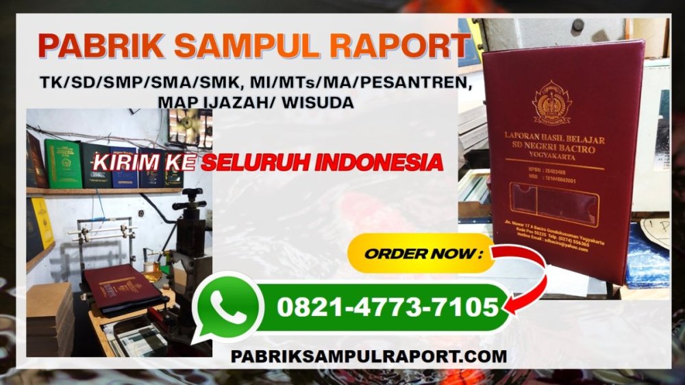 0821-4773-7105 Sampul Raport Polos di Manado.JPG