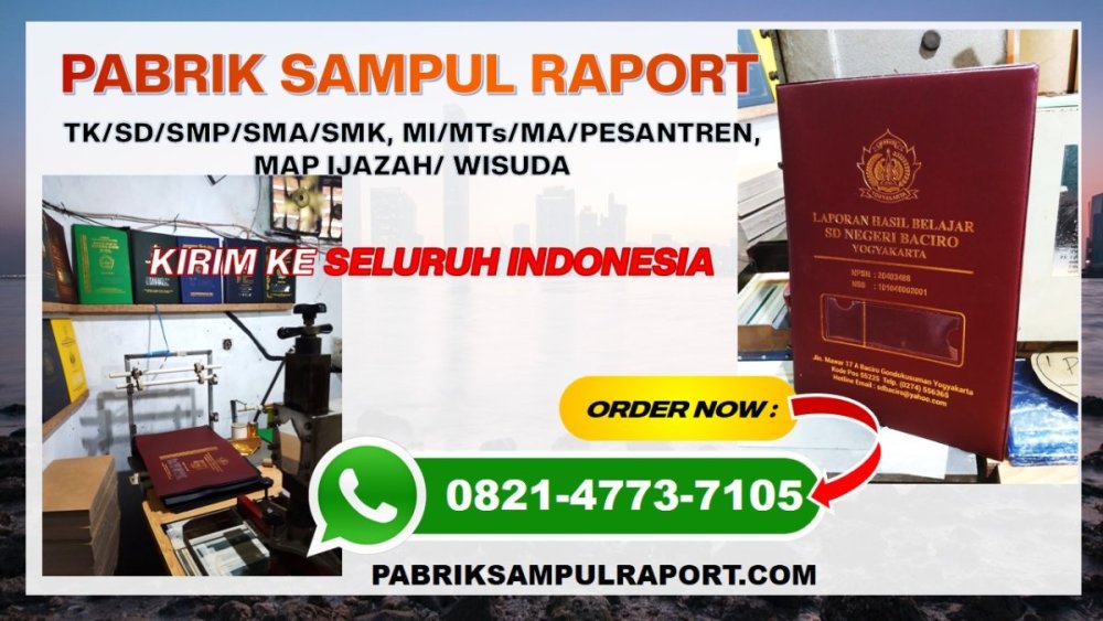 0821-4773-7105 Produksi Map Raport di Pangkal Pinang.JPG