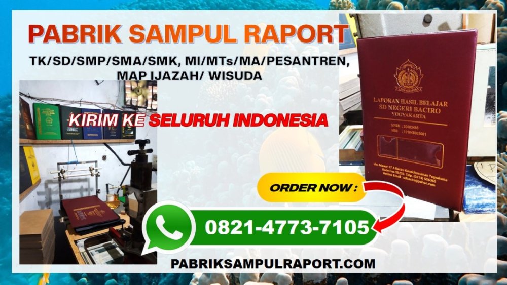 0821-4773-7105 Sampul Raport Sd K13 di Mojokerto.JPG