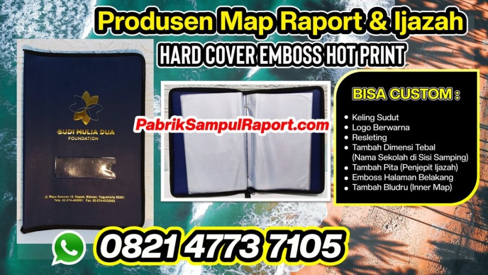 0821-4773-7105 Hard Cover Raport di Kepulauan Yapen.JPG