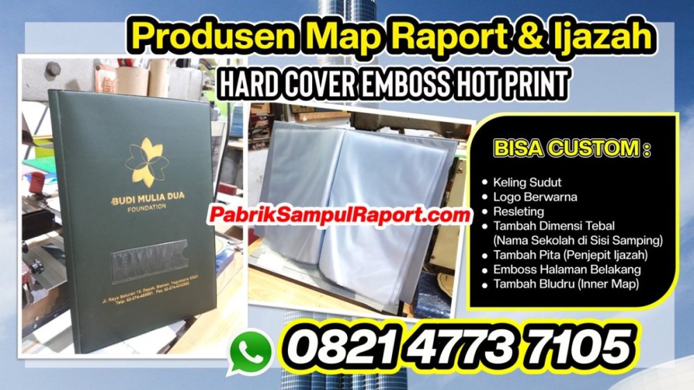 0821-4773-7105 Harga Sampul Raport Hard Cover di Kapuas Hulu.JPG