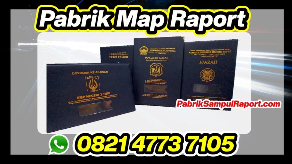 0821-4773-7105 Cetak Map Raport Hotprint Emboss di Kota Jayapura.JPG