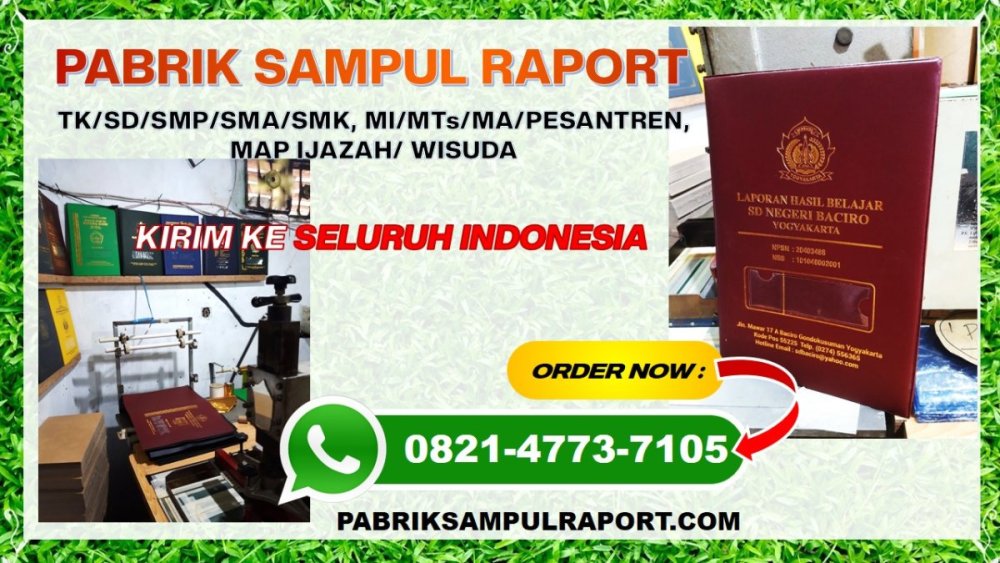 0821-4773-7105 Sampul Raport Plastik di Tuban.JPG