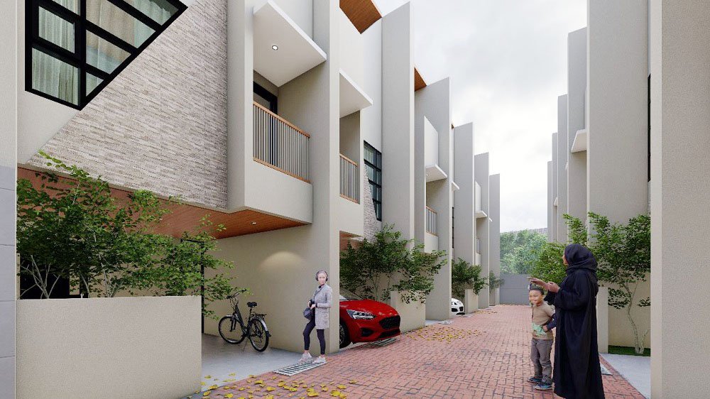 Townhouse Baru 3 Lantai di Utan Kayu Jakarta Timur Dekat Graha BNPB, Universitas Negeri Jakarta, Primaya Hospital Evasari, Pasar Pramuka