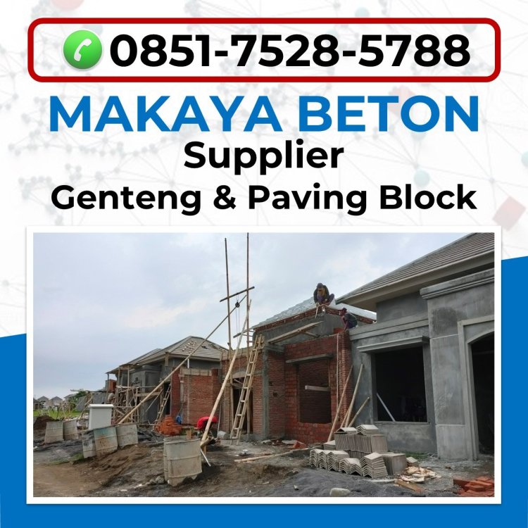 Produksi Cetakan Genteng Beton Manual Kota Malang.JPG