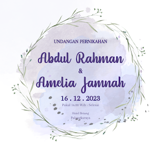 0811 5239 490 (WA) CETAK UDANGAN PERNIKAHAN DI LUWUK