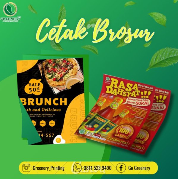 Cetak Brosur Murah Di Greenery Palangkaraya