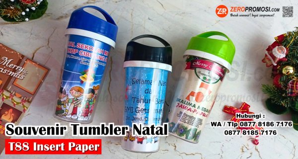 Sedia Hadiah Tumbler T88 Christmas Botol Minum Natal Insert Paper T88.jpg