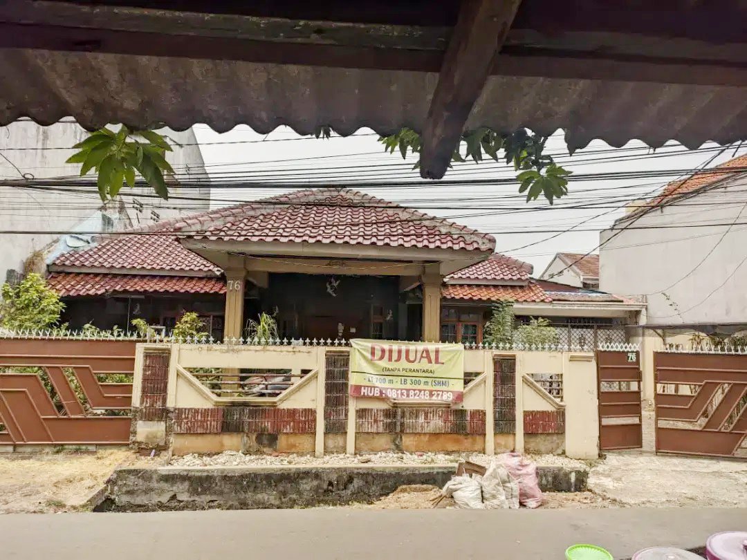Dijual Rumah dan Tanah di Jalan H Dilun Ulujami Jakarta Selatan Dekat ITC Cipulir Mas, Mall Metro Kebayoran, Pondok Pesantren Darunnajah