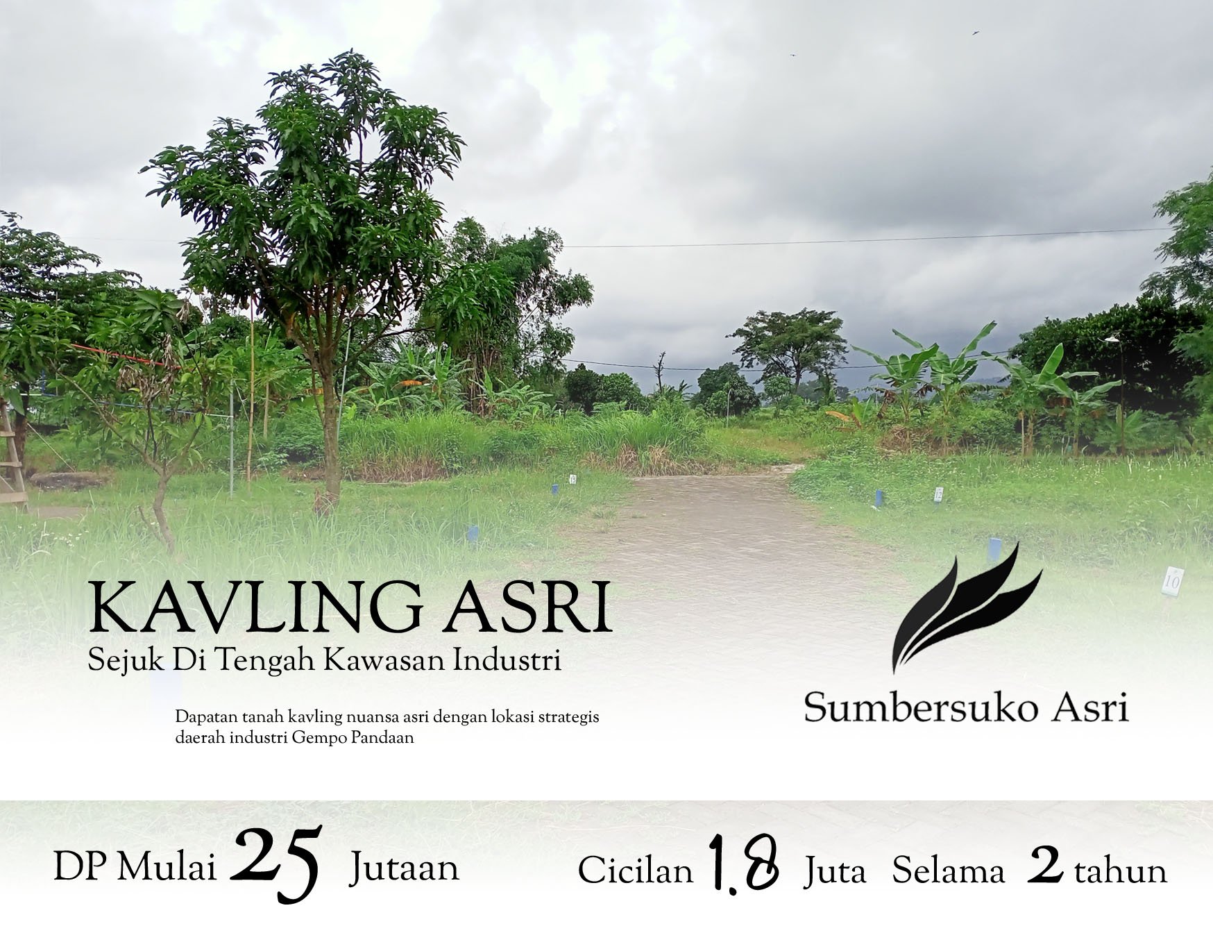 Puncak Kenyamanan: Kavling Sumbersuko Asri dengan View Pegunungan.