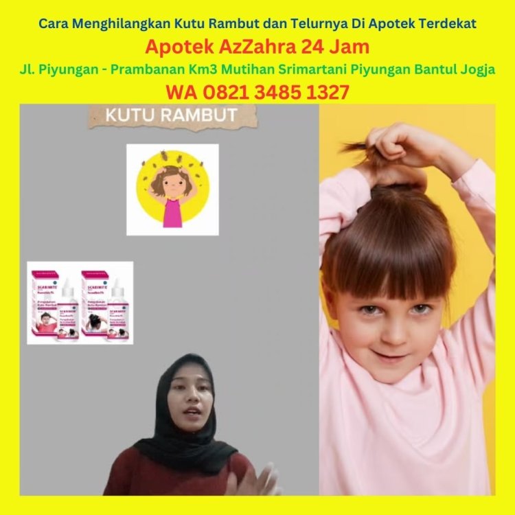 Cara Menghilangkan Kutu Rambut dan Telurnya Di Apotek Terdekat Apotek AzZahra 24 Jam Jl. Piyungan - Prambanan Km3 Mutihan Srimartani Piyungan Bantul Jogja WA 0821 3485 1327.jpg