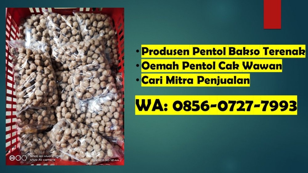 Open Mitra Penjualan! 0856 0727 7993 (WA) Oemah Pentol Spesial Cak Wawan - Pabrik Bakso Pentol Jumbo Mojokerto Gresik.JPG