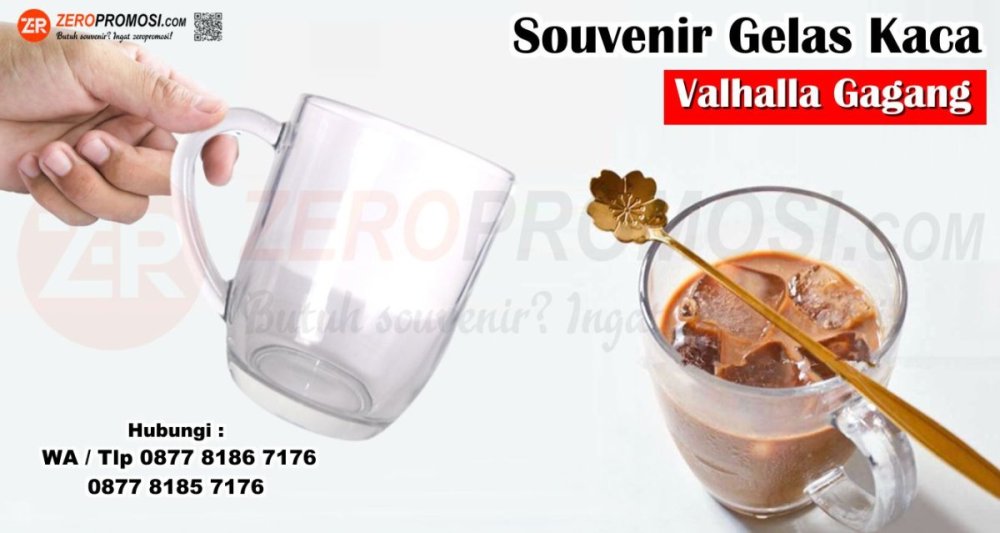 Souvenir Mug Kopi Kaca Tebal Gelas Kaca Gagang 210 ml.jpg