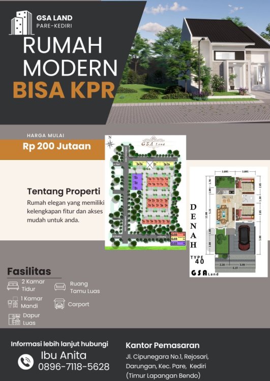 Rumah diJual Cepat Kediri GSA Land.jpg