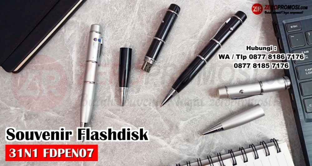 Souvenir Flashdisk Pulpen 3IN1 FDPEN07 Eksklusif Cetak Logo Murah.jpg