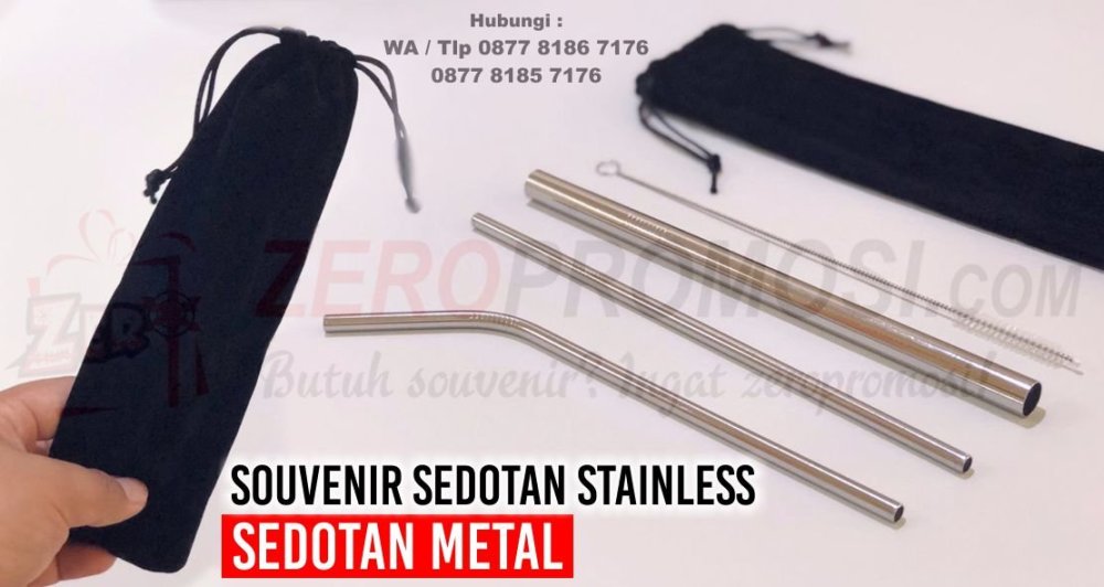 Jual souvenir sedotan stainless korea melengkung - Bending Straw Promosi.jpg