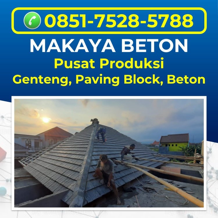 Produksi Harga Genteng Beton Flat Monier Kota Malang.JPG
