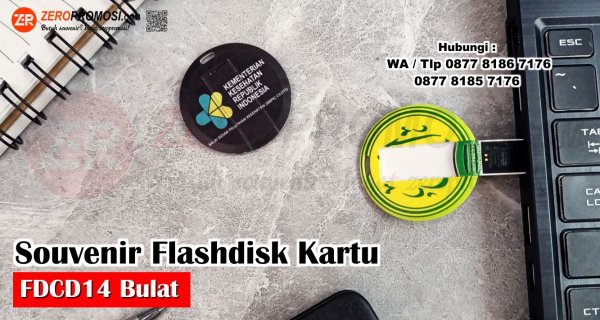 Souvenir Usb Flashdisk Kartu Bulat Mini FDCD14 Custom Design.jpg