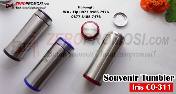 Souvenir Tumbler Stainless Iris 500ML Kode CO-311 Cetak Logo.jpg