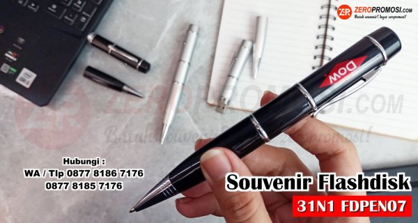 Jual Souvenir USB Pen Flashdisk FDPEN07 3IN1 Laser Pointer Custom.jpg