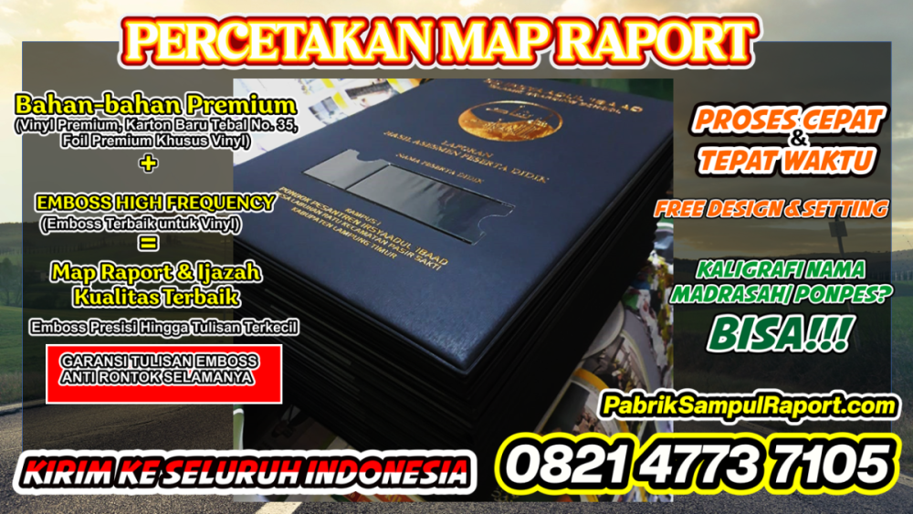 2 Percetakan Sampul Raport di Aceh Barat Daya, Percetakan Map Sampul Ijazah Tk SD SMP SMA SMK Madrasah Pondok Pesantren Pabrik Pusat Raport.PNG