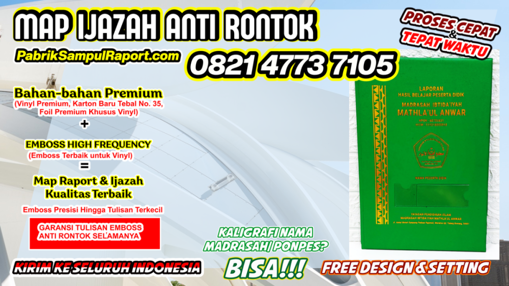 0821-4773-7105 Pabrik Map Raport Sampul Ijazah di Kota Metro.PNG