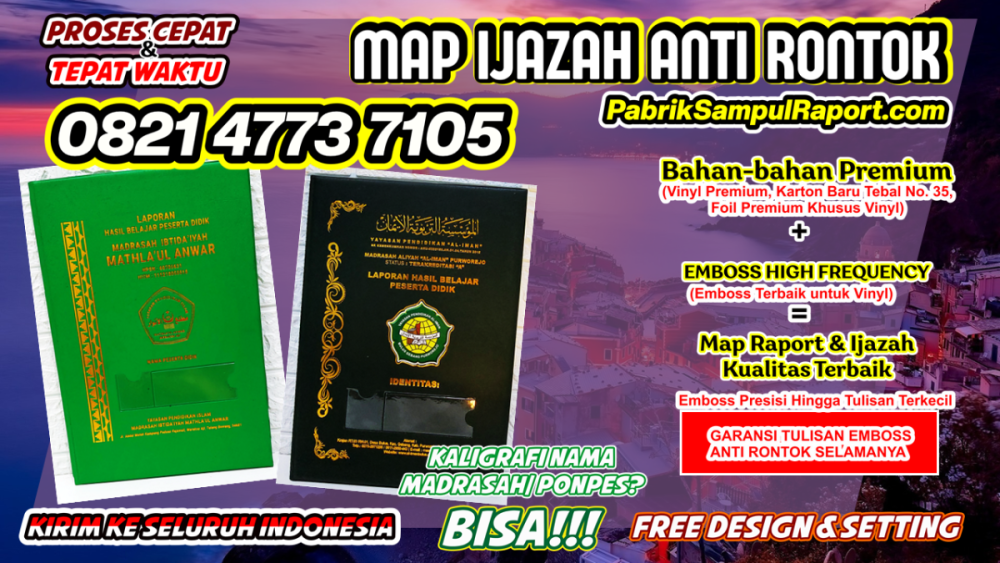 0821-4773-7105 Cetak Map Raport Hotprint Emboss Sampul Ijazah di Kota Jayapura.PNG