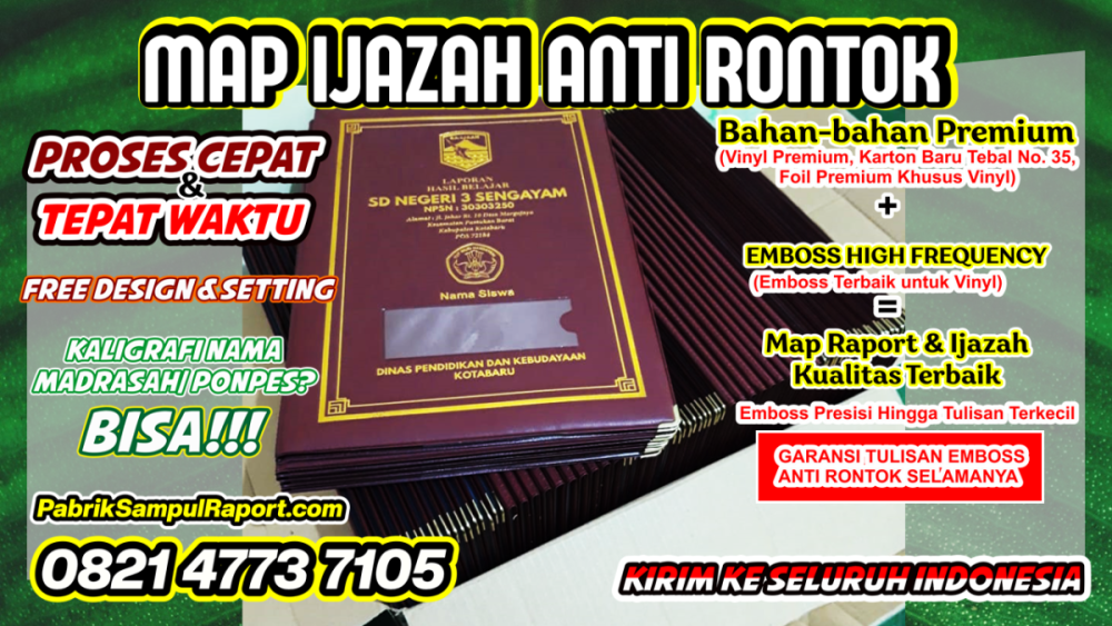 0821-4773-7105 Cover Raport Sd Kurikulum 2013 Map Ijazah di Gorontalo Utara.PNG