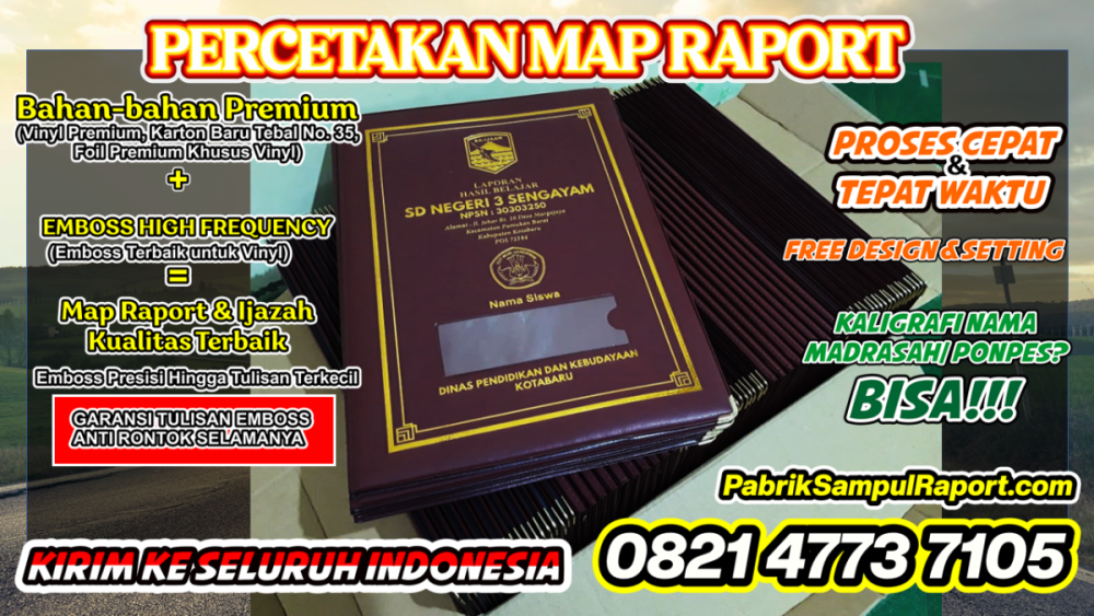 0821-4773-7105 Harga Sampul Raport Hard Cover Map Ijazah di Kapuas Hulu.PNG