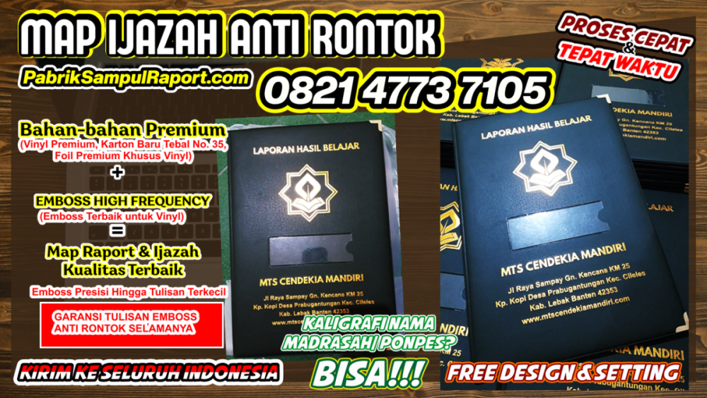 0821-4773-7105 Sampul Ijazah Sma Map Raport di Minahasa Selatan.PNG