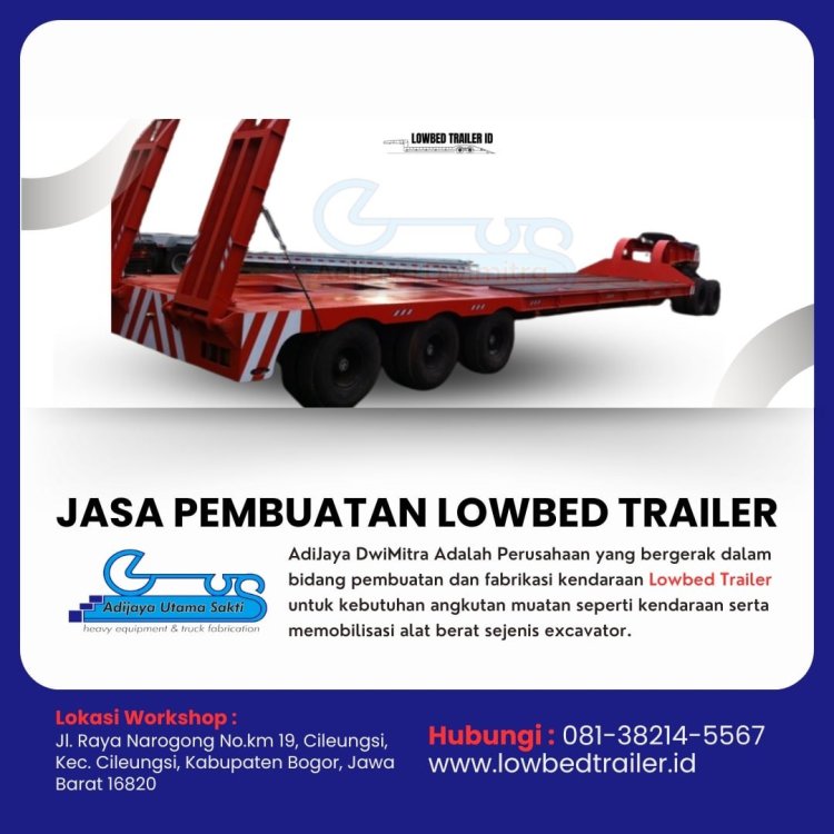 Pembuatan truk lowbed Bekasi, Hubungi 081-38214-5567.jpg