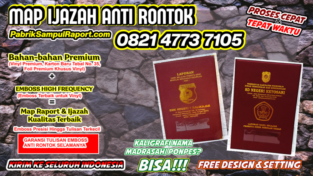0821-4773-7105 Cetak Map Raport  Sampul Ijazah di Banjar.PNG