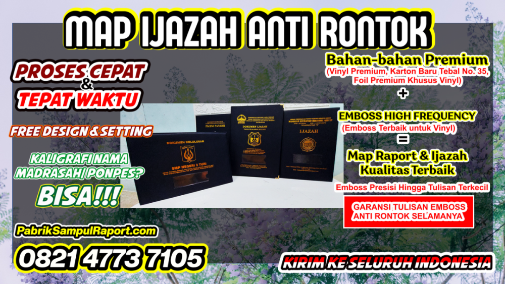 0821-4773-7105 Cover Raport Sd Map Ijazah di Lampung Timur.PNG