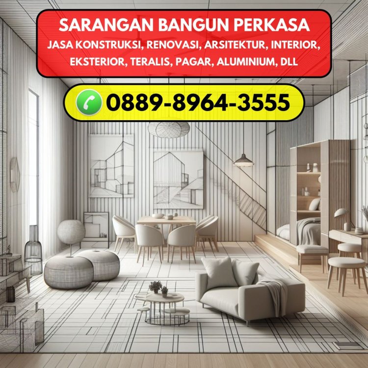 Jasa Kontraktor Rumah Per Meter Surabaya, Hub 0889-8964-3555