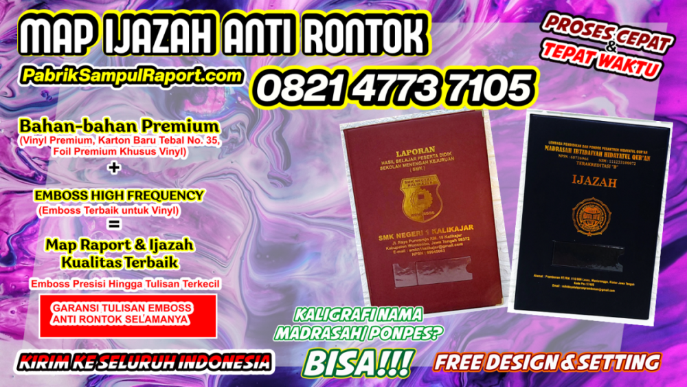 0821-4773-7105 Pabrik Map Raport  Sampul Ijazah di Banjarnegara.PNG