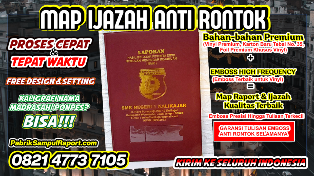 0821-4773-7105 Harga Sampul Raport Map Ijazah di Kotawaringin Timur.PNG