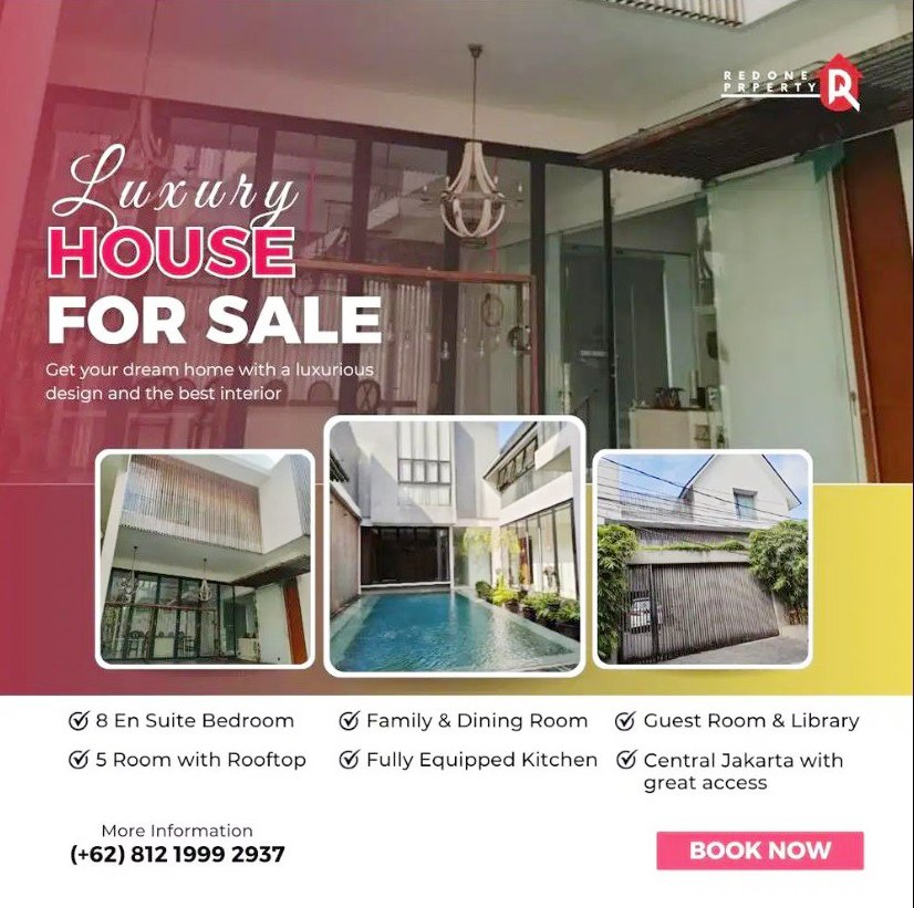 Dijual Rumah Mewah 2 Lantai di Kebayoran Baru Dekat Pondok Indah Mall, Gandaria City, Stasiun MRT Blok A, Grand Lucky Radio Dalam, RS Pondok Indah