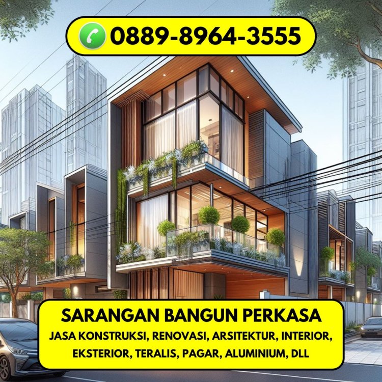 Kontraktor Rumah Toko 1 Lantai Surabaya, Hub 0889-8964-3555