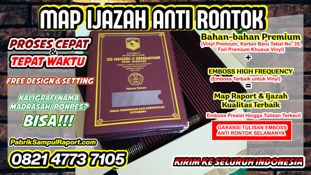 0821-4773-7105 Sampul Depan Raport Map Ijazah di Gorontalo.PNG