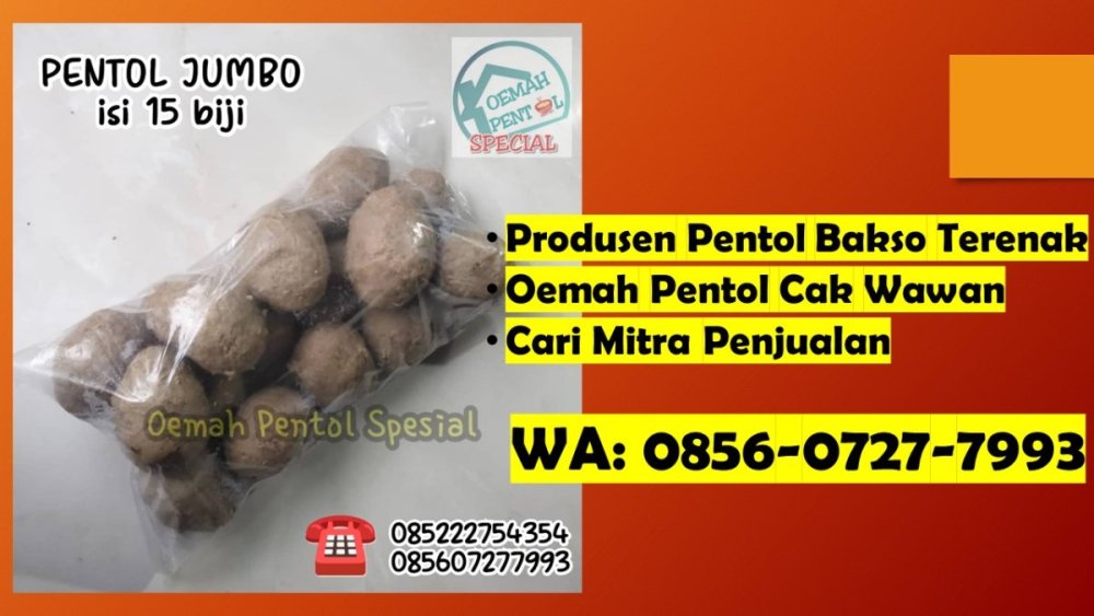 Buka Kemitraan! WA 0856-0727-7993 Pabrik Pentol Bakso Pedas Pasuruan.JPG