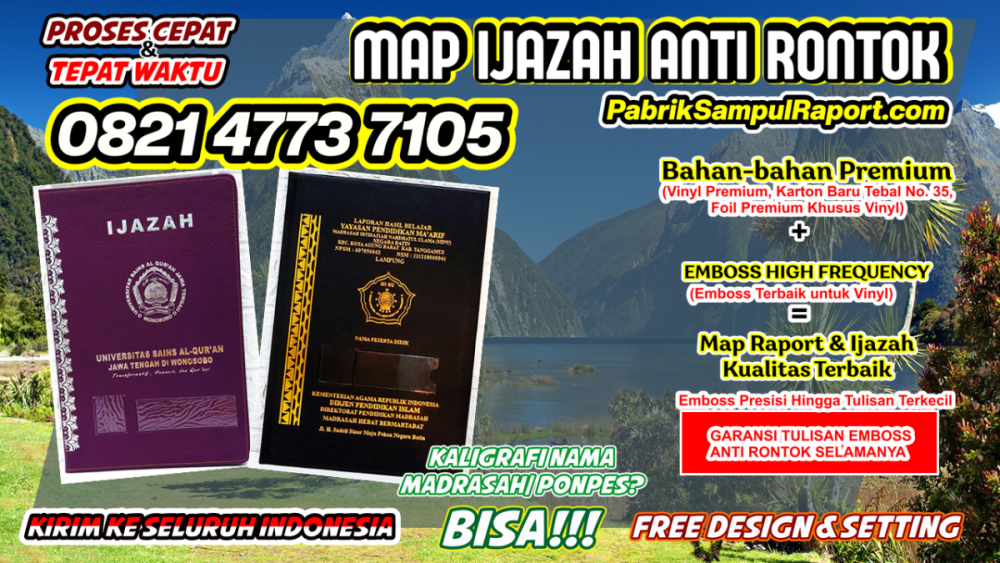 0821-4773-7105 Sampul Raport Smk Map Ijazah di Kota Pontianak.PNG
