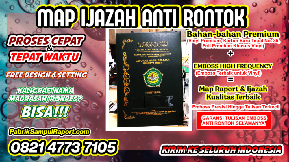 0821-4773-7105 Sampul Raport Kurikulum Merdeka Map Ijazah di Dumai.PNG