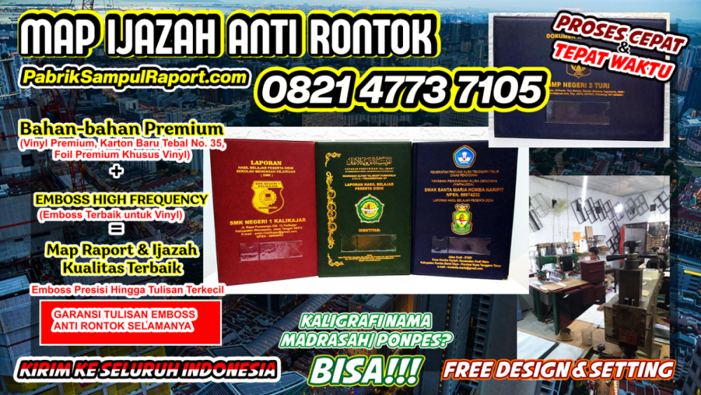 0821-4773-7105 Sampul Raport K13 Sd Map Ijazah di Purworejo.PNG