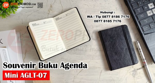 Souvenir Buku Agenda Mini Leather Book AGLT-07 Premium Custom logo.jpg