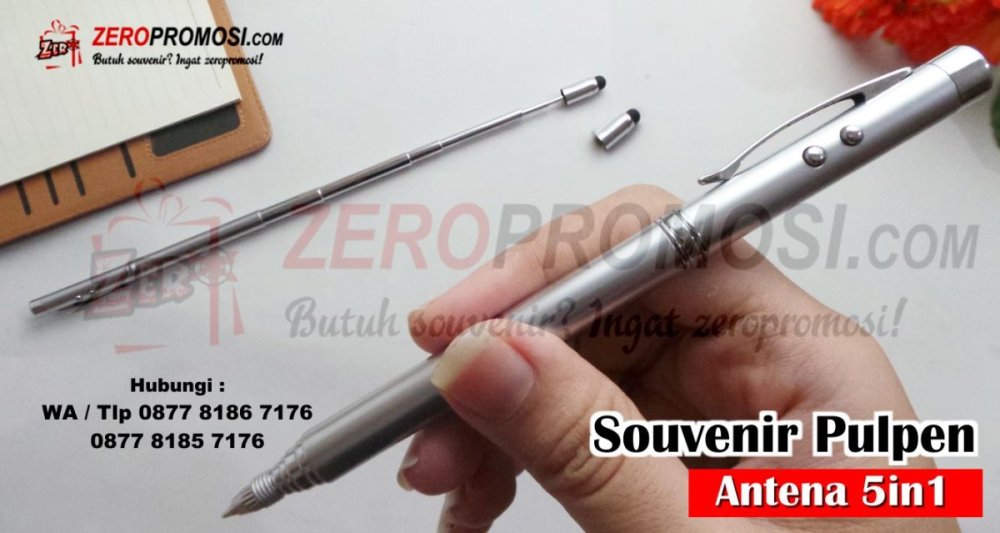 Souvenir Eksklusif Pen Laser 5in1 Antena Retractable Multifungsi Custom Logo.jpg