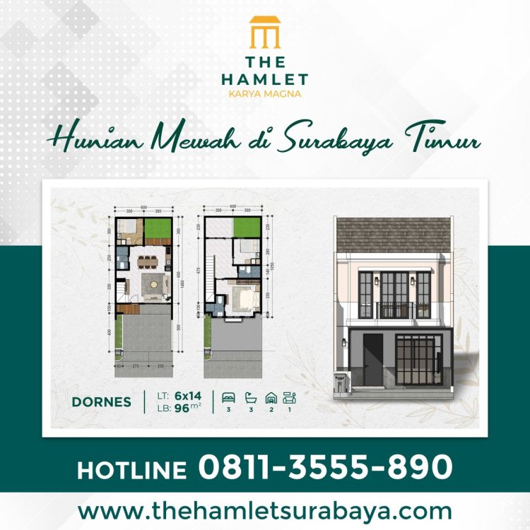 Keamanan Terjamin! Townhouse The Hamlet dengan One Gate System.JPG