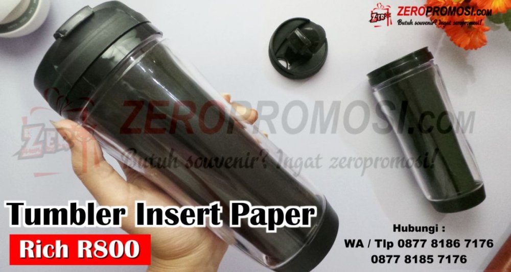 Jual Tumbler Rich Insert Paper Kode R800 Custom Cetak Logo Untuk Souvenir.jpg
