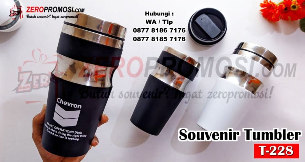 Souvenir Tumbler Stainless Eksklusif T-228 Custom Logo - Mug Tumbler.jpg